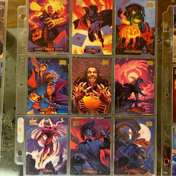 1992-1994 Marvel Comics Trading Cards - Picture 8 of 14